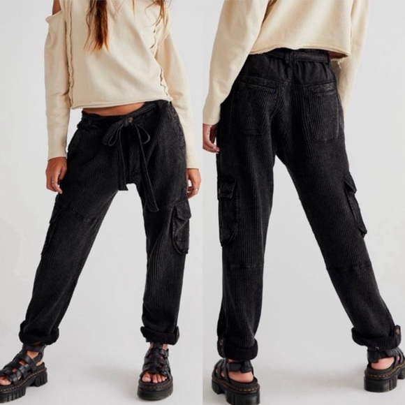 Free People Pants - Free People One Frankie Waffle Pants ASO Taylor Swift
